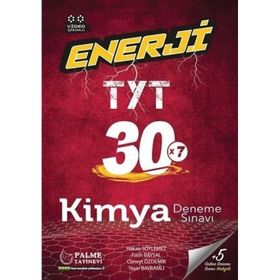 Palme TYT Enerji Kimya 30 Deneme Sınavı Palme Yayınevi