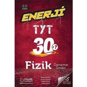 Palme TYT Fizik Enerji 30x7 Deneme Sınavı Video Çözümlü Palme Yayınevi