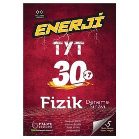 Palme TYT Fizik Enerji 30x7 Deneme Sınavı Video Çözümlü Palme Yayınevi
