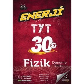 Palme TYT Fizik Enerji 30x7 Deneme Sınavı Video Çözümlü Palme Yayınevi