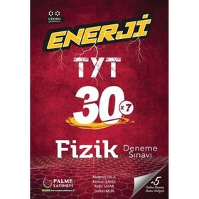 Palme TYT Fizik Enerji 30x7 Deneme Sınavı Video Çözümlü Palme Yayınevi