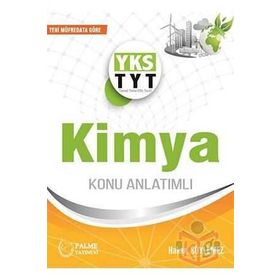 Palme TYT Kimya Konu Anlatımlı Palme Yayınevi