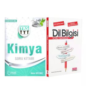 Palme TYT Kimya ve AKM Dil Bilgisi Soru Bankası Seti 2 Kitap