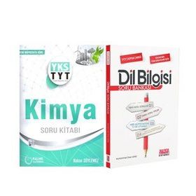 Palme TYT Kimya ve AKM Dil Bilgisi Soru Bankası Seti 2 Kitap
