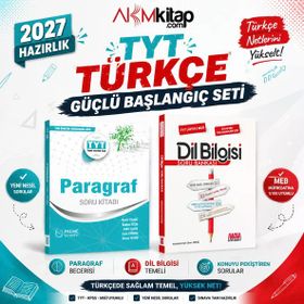 Palme TYT Paragraf ve AKM Dil Bilgisi Soru Bankası Seti 2 Kitap