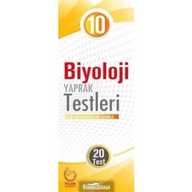 Palme Yaprak Test 10. Sınıf Biyoloji 2019 Kolektif Karekök Eğitim Yayıncılık