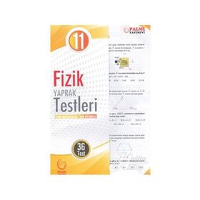 Palme Yaprak Test 11. Sınıf Fizik 2019 Kolektif Karekök Eğitim Yayıncılık