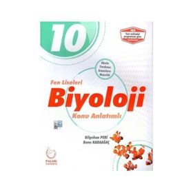 Palme Yayın 10.sınıf Fen Liseleri Biyoloji Konu Anlatımlı