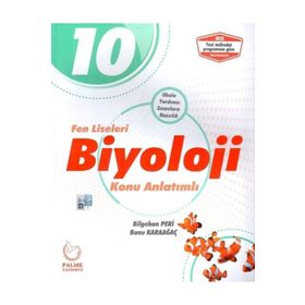 Palme Yayın 10.sınıf Fen Liseleri Biyoloji Konu Anlatımlı