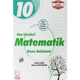 Palme Yayıncılık 10.Sınıf Fen Liseleri Matematik Konu Anlatımlı