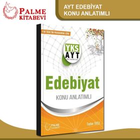 Palme Yayıncılık AYT Edebiyat Konu Anlatımlı