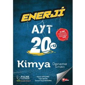 Palme Yayıncılık AYT Enerji Kimya 20x13 Deneme Sınavı