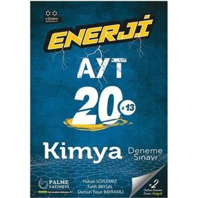 Palme Yayıncılık AYT Enerji Kimya 20x13 Deneme Sınavı