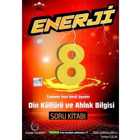 Palme Yayıncılık Palme 8.Sınıf Enerji Din Kültürü ve Ahlak Bilgisi Soru Kitabı