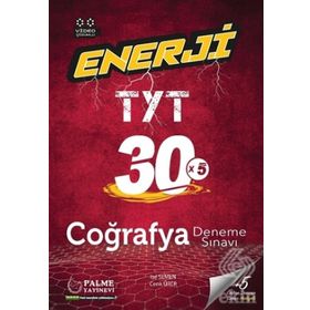 Palme Yayıncılık TYT Coğrafya Enerji 30 Deneme Sınavı