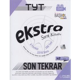 Palme Yayıncılık TYT Tüm Dersler Ekstra Son Tekrar Soru Kitabı