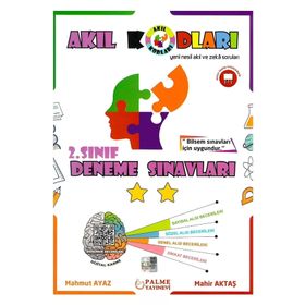 Palme Yayınevi 2. Sınıf Akıl Kodları Deneme Sınavı
