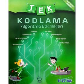 Palme Yayınevi 9 - 11 Yaş Tek Kodlama Algoritma Etkinlikleri