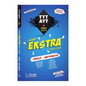 Palme Yayınevi TYT AYT Türkçe Matematik Evde Ekstra Soru Kitabı