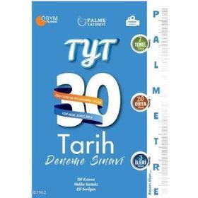 Palme Yayınevi TYT Tarih Palmetre 30 Deneme Sınavı
