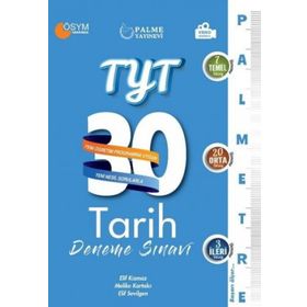 Palme Yayınevi TYT Tarih Palmetre 30 Deneme Sınavı