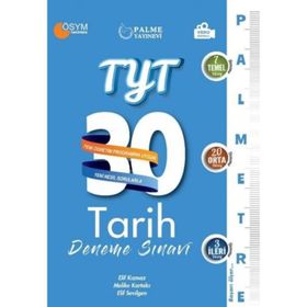 Palme Yayınevi TYT Tarih Palmetre 30 Deneme Sınavı