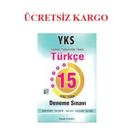 Palme Yayınevi TYT Türkçe 15 Deneme Sınavı