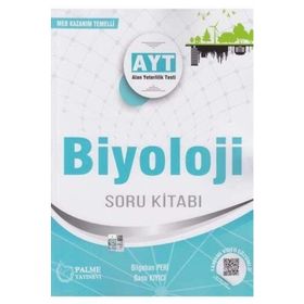 Palme Yayınevi YKS AYT Biyoloji Tamamı Çözümlü Soru Kitabı