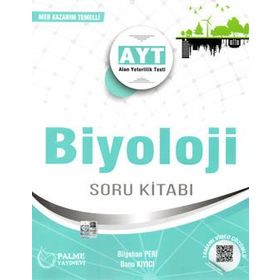 Palme Yayınevi YKS AYT Biyoloji Tamamı Çözümlü Soru Kitabı