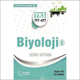 Palme Yayınevi YKS AYT Biyoloji Tamamı Çözümlü Soru Kitabı