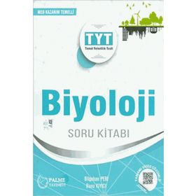 Palme Yayınevi YKS TYT Biyoloji Soru Kitabı
