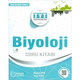 Palme Yayınevi YKS TYT Biyoloji Soru Kitabı