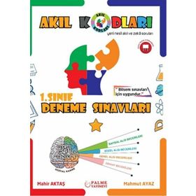 Palme Yayınları 1. Sınıf Akıl Kodları Deneme Sınavı