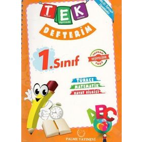 Palme Yayınları 1. Sınıf Tek Defterim