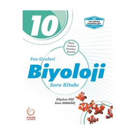 Palme Yayınları 10. Sınıf Fen Liseleri İçin Biyoloji Soru Bankası