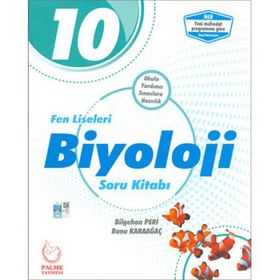 Palme Yayınları 10. Sınıf Fen Liseleri İçin Biyoloji Soru Bankası