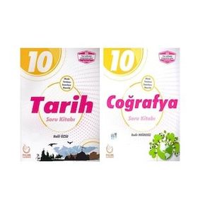 Palme Yayınları 10.Sınıf Tarih ve Coğrafya Soru Bankası Seti 2 Kitap