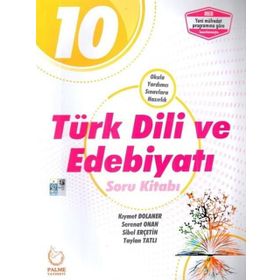 Palme Yayınları 10.Sınıf Türk Dili ve Edebiyatı Soru Bankası