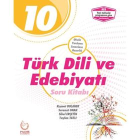 Palme Yayınları 10. Sınıf Türk Dili ve Edebiyatı Soru Kitabı
