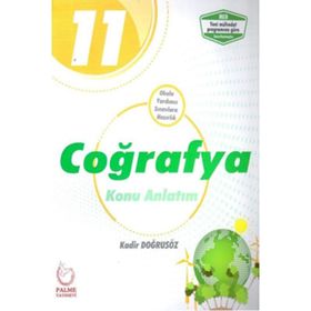Palme Yayınları 11. Sınıf Coğrafya Konu Anlatım