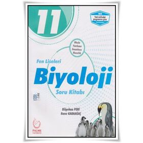 Palme Yayınları 11.Sınıf Fen Liseleri Biyoloji Soru Bankası