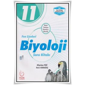 Palme Yayınları 11.Sınıf Fen Liseleri Biyoloji Soru Bankası