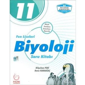 Palme Yayınları 11. Sınıf Fen Liseleri Biyoloji Soru Kitabı