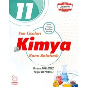 Palme Yayınları 11. Sınıf Fen Liseleri İçin Kimya Konu Anlatımı