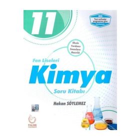 Palme Yayınları 11. Sınıf Fen Liseleri Kimya Soru Bankası