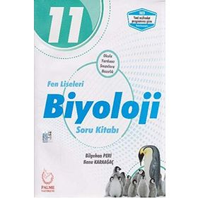 Palme Yayınları 2019 11. Sınıf Fen Liseleri Biyoloji Soru Kitabı
