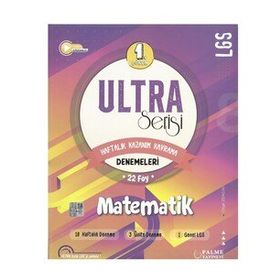 Palme Yayınları 2023 Özel LGS 8. Sınıf Matematik 1. Dönem Ultra Serisi Denemeleri