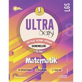 Palme Yayınları 2023 Özel LGS 8. Sınıf Matematik 1. Dönem Ultra Serisi Denemeleri