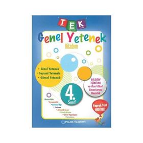 Palme Yayınları 4. Sınıf Tek Genel Yetenek Kitabım