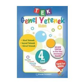 Palme Yayınları 4. Sınıf Tek Genel Yetenek Kitabım